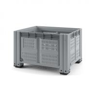 Контейнер iBox перфорированный на ножках 1200x1000x760 мм